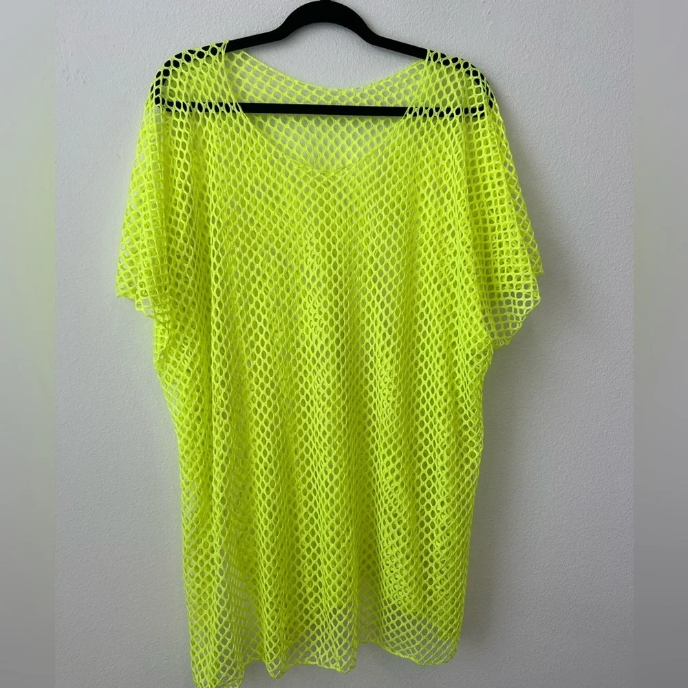 Neon Yellow/green Summer Top (0645) - Picture 5 of 8